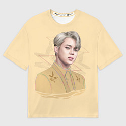 Футболка оверсайз мужская Park Jimin, цвет: 3D-принт