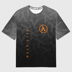 Мужская футболка оверсайз Half-Life