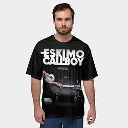 Футболка оверсайз мужская Eskimo Callboy: Crystalis, цвет: 3D-принт — фото 2
