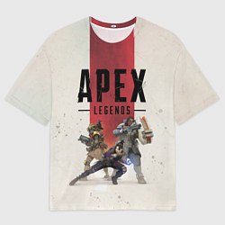 Футболка оверсайз мужская Apex Legends, цвет: 3D-принт
