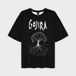 Футболка оверсайз мужская Gojira: Tree, цвет: 3D-принт