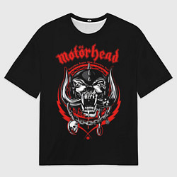 Футболка оверсайз мужская Motorhead Demons, цвет: 3D-принт