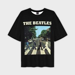 Футболка оверсайз мужская The Beatles: Abbey Road, цвет: 3D-принт