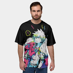 Футболка оверсайз мужская Кацуки, цвет: 3D-принт — фото 2