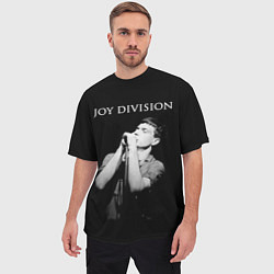 Футболка оверсайз мужская Joy Division, цвет: 3D-принт — фото 2