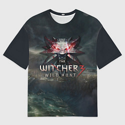 Мужская футболка оверсайз The Witcher 3: Wild Hunt