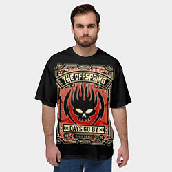 Футболка оверсайз мужская The Offspring: Days Go By, цвет: 3D-принт — фото 2