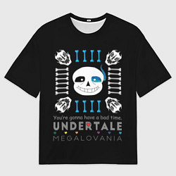 Мужская футболка оверсайз Undertale
