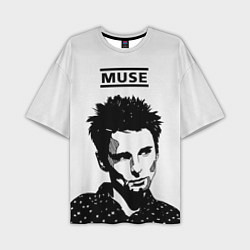 Мужская футболка оверсайз Muse british rock band