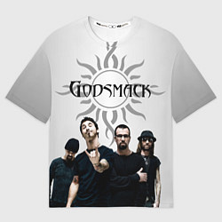 Футболка оверсайз мужская Godsmack, цвет: 3D-принт