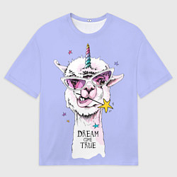 Мужская футболка оверсайз Dream come true