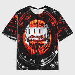 Футболка оверсайз мужская DOOM ETERNAL, цвет: 3D-принт