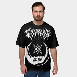 Футболка оверсайз мужская Ghostemane, цвет: 3D-принт — фото 2