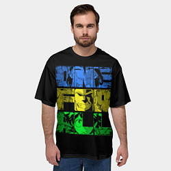 Футболка оверсайз мужская Моя геройская академия, цвет: 3D-принт — фото 2