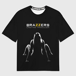 Футболка оверсайз мужская Brazzers - casting producer, цвет: 3D-принт