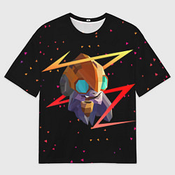 Футболка оверсайз мужская Dota 2 Tinker, цвет: 3D-принт
