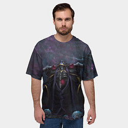 Футболка оверсайз мужская Overlord, цвет: 3D-принт — фото 2