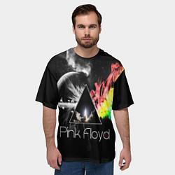 Футболка оверсайз мужская PINK FLOYD, цвет: 3D-принт — фото 2