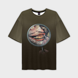 Мужская футболка оверсайз Joker Smile
