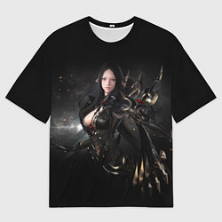 Мужская футболка оверсайз Lost ark girl