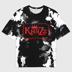 Футболка оверсайз мужская Князь Анархия спина, цвет: 3D-принт