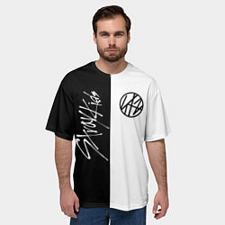 Футболка оверсайз мужская Stray Kids, цвет: 3D-принт — фото 2
