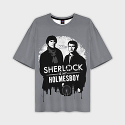 Мужская футболка оверсайз Sherlock Holmesboy
