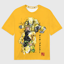 Футболка оверсайз мужская JoJo Bizarre Adventure, цвет: 3D-принт