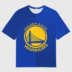 Футболка оверсайз мужская GOLDEN STATE WARRIORS, цвет: 3D-принт