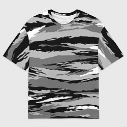 Футболка оверсайз мужская ОМОН, цвет: 3D-принт