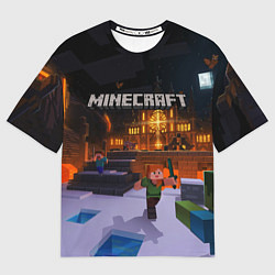 Мужская футболка оверсайз MINECRAFT