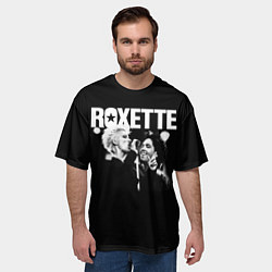 Футболка оверсайз мужская Roxette, цвет: 3D-принт — фото 2