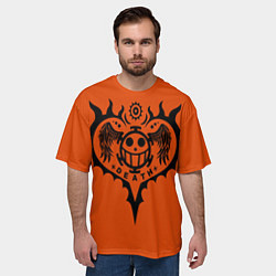 Футболка оверсайз мужская One Piece, цвет: 3D-принт — фото 2