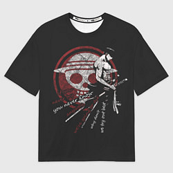 Футболка оверсайз мужская One Piece, цвет: 3D-принт