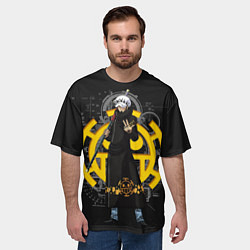 Футболка оверсайз мужская One Piece, цвет: 3D-принт — фото 2