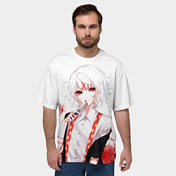 Футболка оверсайз мужская Сузуя Джузо, цвет: 3D-принт — фото 2