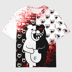 Футболка оверсайз мужская MONOKUMA, цвет: 3D-принт