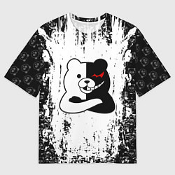 Футболка оверсайз мужская MONOKUMA, цвет: 3D-принт