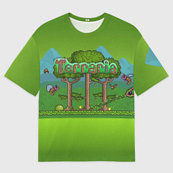 Футболка оверсайз мужская Terraria, цвет: 3D-принт