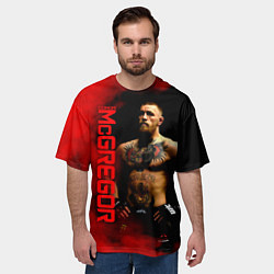 Футболка оверсайз мужская Конор МакГрегор, цвет: 3D-принт — фото 2