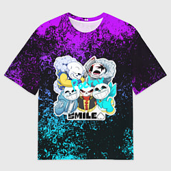 Футболка оверсайз мужская UNDERTALE, цвет: 3D-принт
