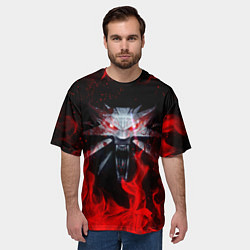 Футболка оверсайз мужская ВЕДЬМАК, цвет: 3D-принт — фото 2