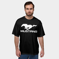 Футболка оверсайз мужская FORD MUSTANG, цвет: 3D-принт — фото 2