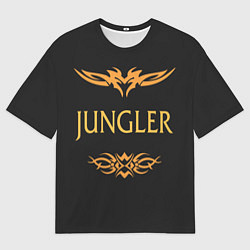 Мужская футболка оверсайз Jungler