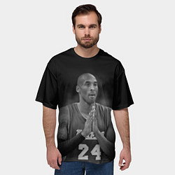 Футболка оверсайз мужская Коби Брайант, цвет: 3D-принт — фото 2