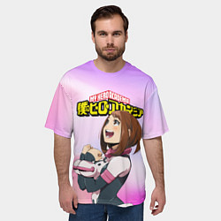 Футболка оверсайз мужская MY HERO ACADEMIA, цвет: 3D-принт — фото 2