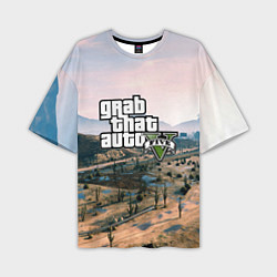 Мужская футболка оверсайз Grand Theft Auto 5