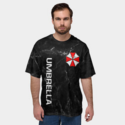 Футболка оверсайз мужская UMBRELLA CORP, цвет: 3D-принт — фото 2