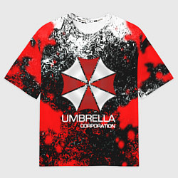 Футболка оверсайз мужская UMBRELLA CORP, цвет: 3D-принт