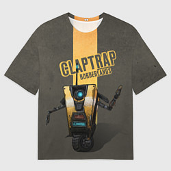 Футболка оверсайз мужская Claptrap, цвет: 3D-принт